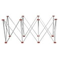 thumbnail image 1 of S SERENABLE Stainless Steel Leg Workbench Hardware Camping Equipment Stable Desk Bracket 8 Legs, 1 of 9
