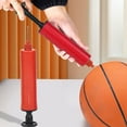 thumbnail image 5 of Portable Mini Ball Pump, 4pack 7-Inch Manual Air Pump for Basketball Football Volleyball Soccer, Handheld PVC Inflator, 5 of 7