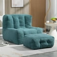 thumbnail image 2 of Bean Bag Chair,Comfortable Bean Bag,Super Soft Lazy Sofa Chair for Living Room,Green, 2 of 7