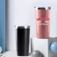 thumbnail image 4 of San Francisco Tumbler with Lids and Straws Insulated Stainless Steel Cup Travel Coffee Mug Football Gifts 20 Oz, 4 of 6