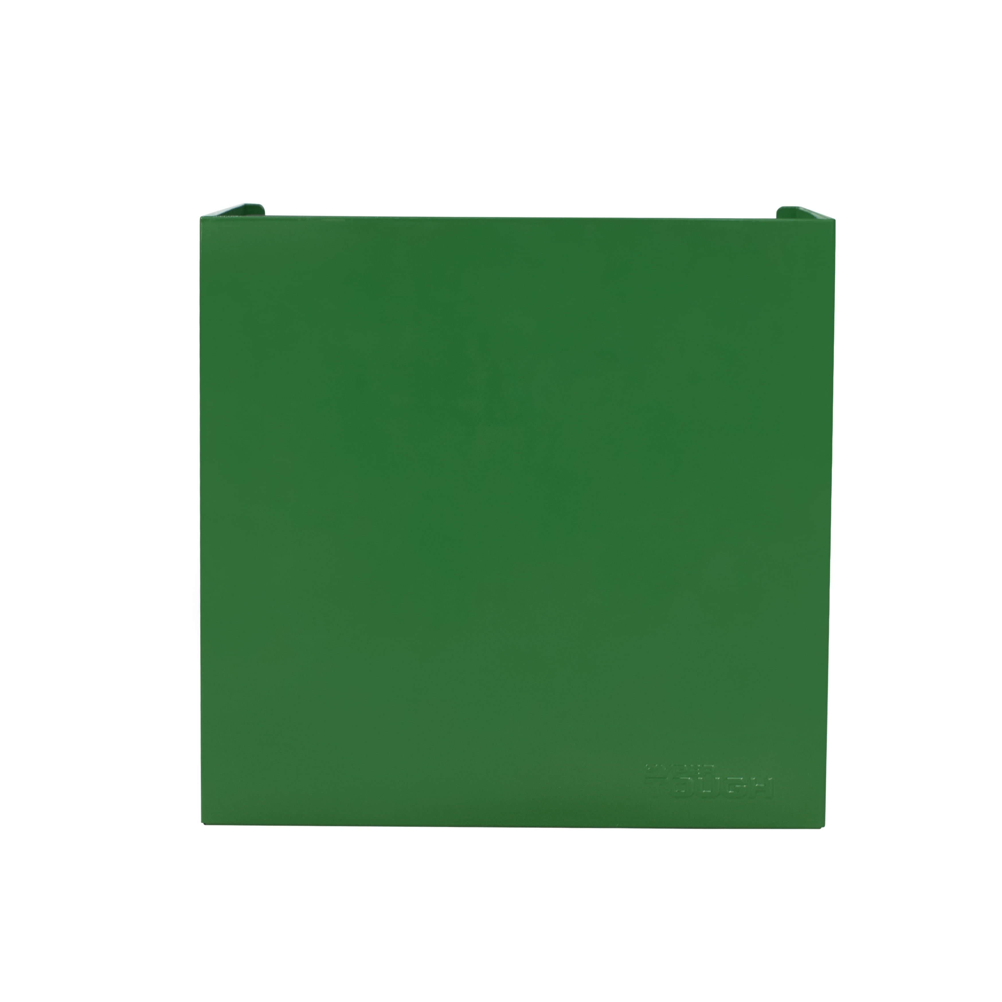 Hyper Tough Mini Tool Cabinet, 11.6-inch Steel Storage, Green, Double Doors, Non-Slip Top Mat