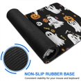 thumbnail image 6 of Long Mouse Pads for Desk,Black Halloween Ghosts and Pumpkins Desk Mats on Top Of Desks, Desk Mouse Pad Extra Large with 3mm Non-Slip Base and Stitched Edge for Gaming,Office,Work,Home 47.3"x23.6", 6 of 6
