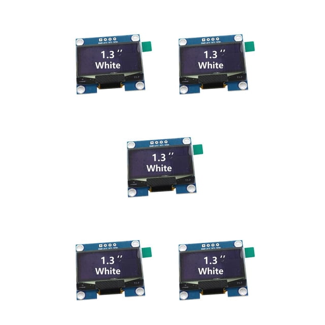 Monstrate Módulo OLED de 1,3 pulgadas, 3,3 V/5V, dispositivo de visualización de sobremesa, pantalla de iluminación automática, feria Type2 NO2