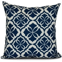 Simply Daisy, Tiki Square, Geometric Print Outdoor Pillow