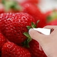 thumbnail image 6 of Gnmfd Stainless Steel Strawberry Clip Remover Huller Kitchen Tool for Fruit Vegetable Stem Removal Cooking Baking Food Prep, 6 of 7