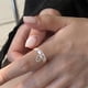thumbnail image 3 of us6 a 10 anillo corazon anillo personalidad femenina moda anillos señoras, 3 of 8