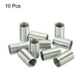 thumbnail image 3 of Uxcell M12 to M10 Thread Adapters Sleeve Reducing Nut 20mm Screw Pipe Threaded Tube Coupler Connector 10 Pack, 3 of 5