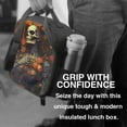 thumbnail image 6 of Lsque Vintage Floral Skull Lunch Bag Lunch Box for Women Men Reusable Insulated Lunch Tote Bag,Leakproof Thermal Cooler Sack Food Handbags Case High Capacity, 6 of 9