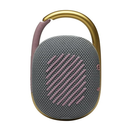 JBL - CLIP4 Portable Bluetooth Speaker - Gray