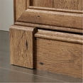 thumbnail image 6 of Sauder Palladia Engineered Wood and Metal 3-Shelf Bookcase in Wind Oak, 6 of 6