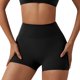 thumbnail image 1 of Gibobby Leggings cortos de yoga para mujer Pantalones deportivos de cintura alta para mujer, pantalón liso, a la moda(Negro,XG), 1 of 5
