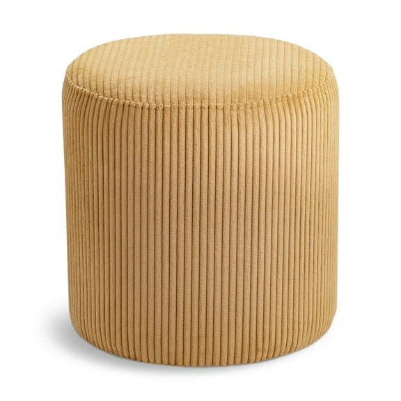 Meridian Furniture Roy Yellow Ottoman/Stool
