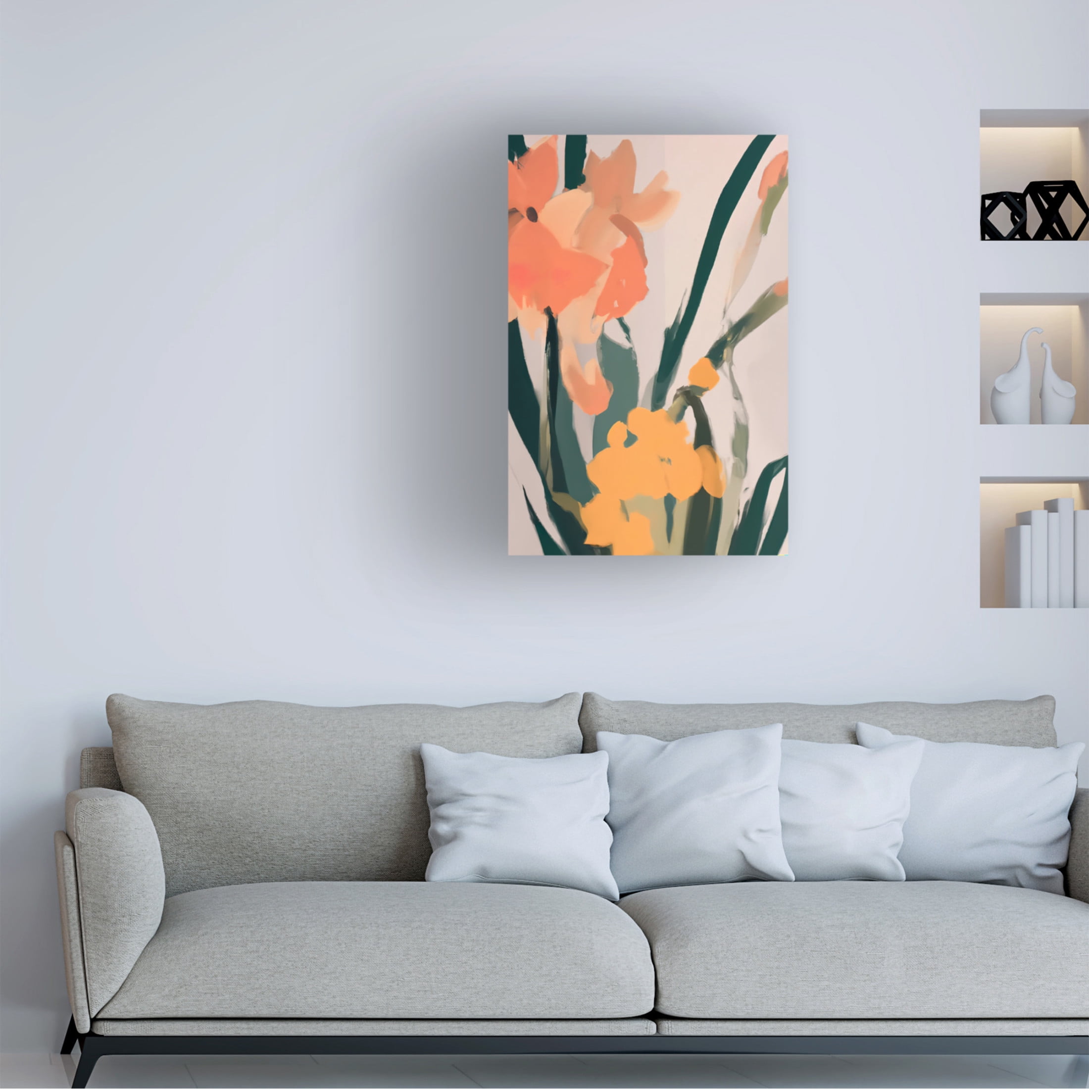 Trademark Fine Art Melloi Art Prints De4 Canvas Wall Art