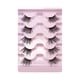 thumbnail image 1 of 5 Pares de Pestañas Postizas Half Cat Eye - 3D Naturales, Fáciles de Recortar y Maquillaje Diario/Boda para Aumentar e Iluminar los Ojos, 1 of 3