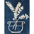 thumbnail image 2 of Vess, June Erica 15x18 Black Ornate Wood Framed with Double Matting Museum Art Print Titled - Vessel on Indigo II, 2 of 4