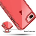 thumbnail image 2 of FYBTO Étui pour iPhone 8 Plus, pour iPhone 7 Plus 5.5 Pouces, Transparent 3 en 1 Étui de Protection Robuste Antichoc Étui Rigide & Pare-Chocs en TPU Souple - Transparent, 2 of 5