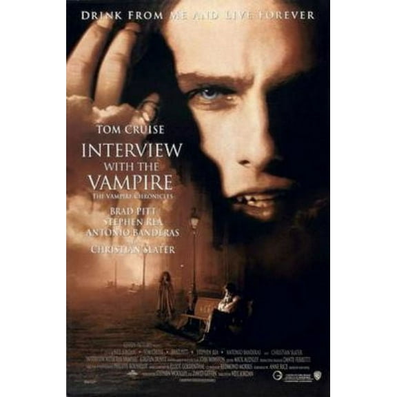 Interview With The Vampire Movie Poster 24x36 Art Poster 24x36 Square Adults Best Posters