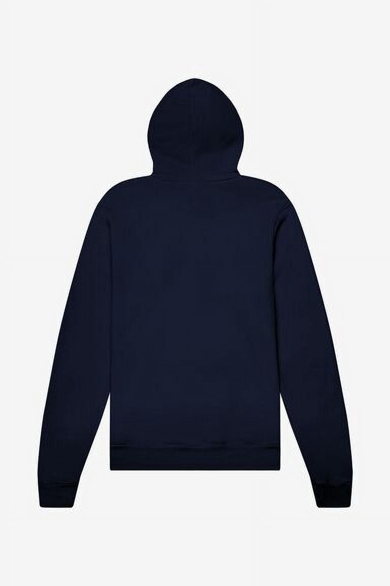 BELLA+CANVAS Adult Pullover Personalized Hoodie, Create Your Own Designs, Navy, XL, Unisex