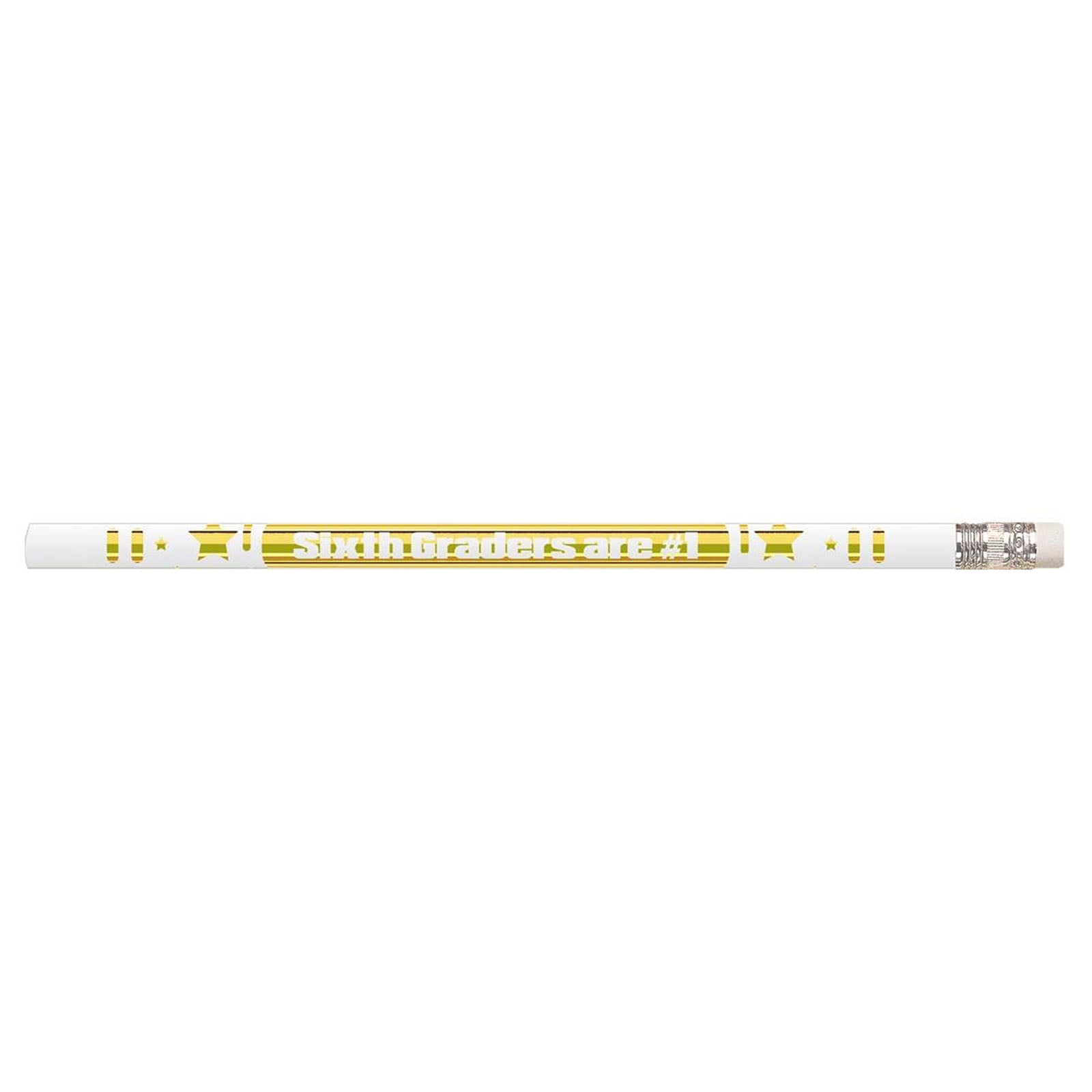 Musgrave Pencil Company 6th Graders Are #1 Motivational Pencils, Pack of 144
