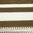 thumbnail image 3 of Parkland Collection Transitional Striped Brown Square 18" x 18" Pillow, 3 of 6