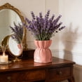 thumbnail image 6 of Bcylexb Vintage Plastic Vase for Flowers, 5.9 Inch Textured Flower Vase Minimalist Decorative Vase for Living Room Garden Bedroom Office Decor, 6 of 7