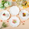 thumbnail image 4 of 48 platos de papel blanco desechables de 7 pulgadas con bordes festoneados para boda, cumpleaños, boda, compromiso, baby shower, suministros de fiesta (blanco, 7 pulgadas), 4 of 4