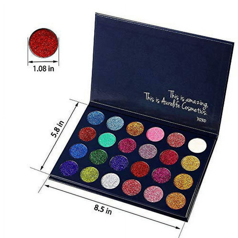 10 Colors Eyeshadow Palette Glitter Highlighter – Lovilds