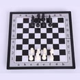 thumbnail image 1 of Juego de Ajedrez Plegable Yotijar 32 Piezas Negro Blanco, 1 of 9