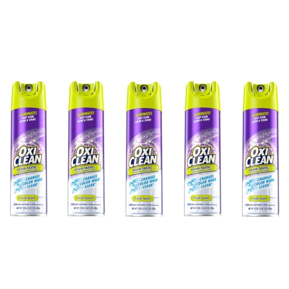OxiClean Foam-tastic Tub & Tile Cleaners (Pack of 5)