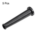 thumbnail image 3 of Unique Bargains Cord Boot Protector Cable Sleeve Rubber 80mm Length Black 5 Pack, 3 of 5