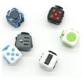 thumbnail image 6 of Fidget Cube Stress Anxiety Pressure Relieving Toy Great for Adults and Children[Gift Idea][Relaxing Toy][Stress Reliever][Soft Material](1Black&1WhiBlu), 6 of 7