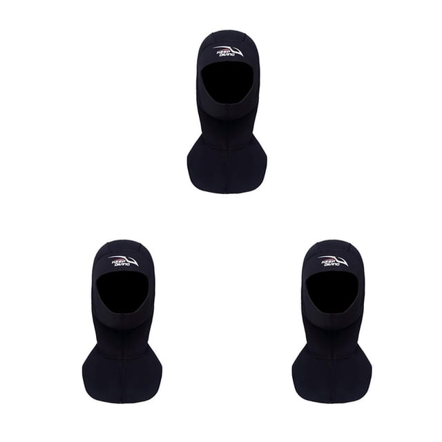 Advancent Keep Diving DH-321 Gorro de buceo de 3 mm A prueba de frío Capucha de color sólido Cubierta de la cabeza Snorkel Sombrero de Accesorios Type1 NO1 Advancent CBP188037