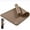 Brown, variant on Gruper Thick Yoga Mat Non Slip, Large Size 72" L x 32" W x 0.6" TH, Premium Exercise & Fitness Mat with Carrying Strap and Bag, Workout Mats for Home
