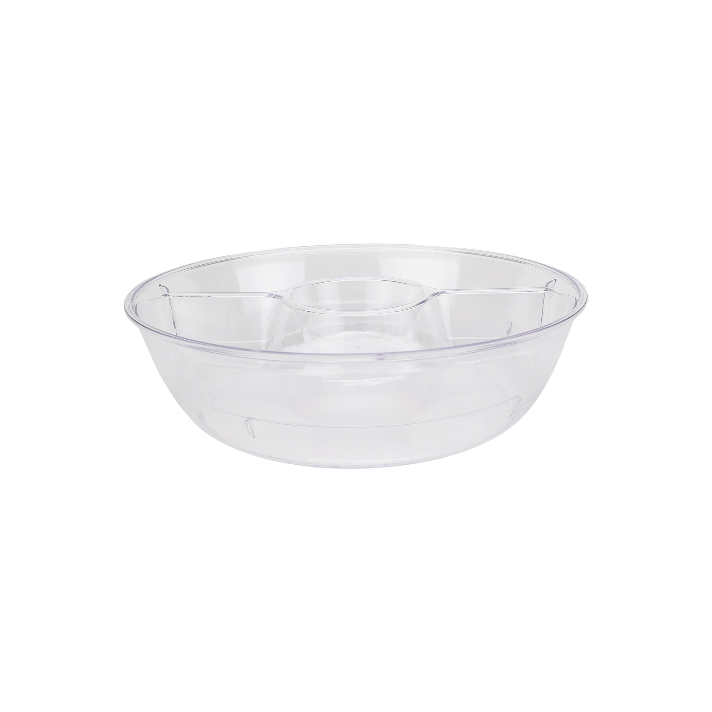 Mainstays by Becky G. & Alejandra Acrylic Appetizer on Ice Serving Tray with Lid, Clear
