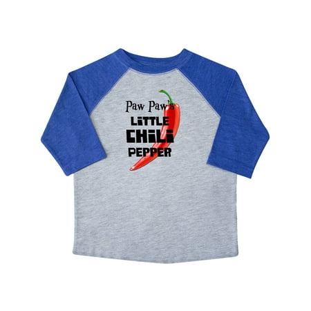 

Inktastic Paw Paw s Little Chili Pepper Gift Toddler Boy or Toddler Girl T-Shirt