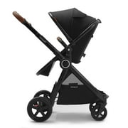 Mompush Ultimate2 Convertible Standard Stroller with Car Seat Adapter, Black