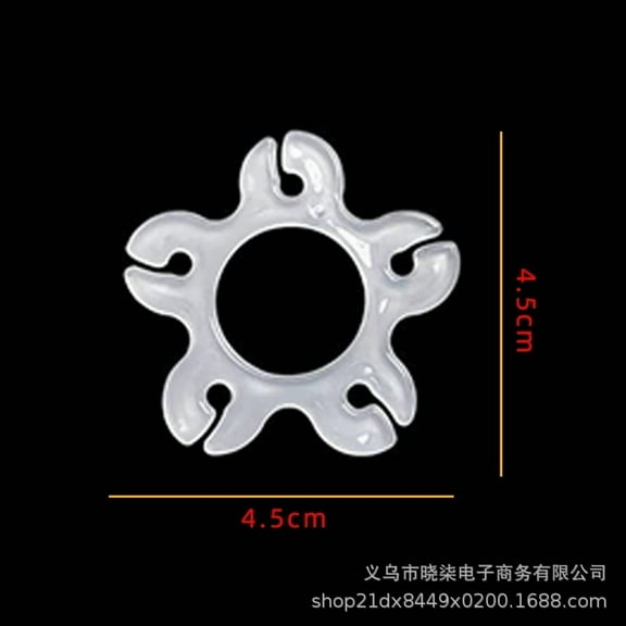 Raindrops 100pcs Balloon Arch Rings For Party Decorations Balloon Clips Balloon Clamp Holder Balloon Ring Buckles Balloon Supplies Balloon Connectors Clip For Arch Balloon Column