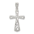 thumbnail image 1 of FB Jewels Sterling Silver Polished Cross Pendant, 1 of 4