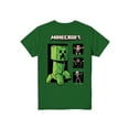 thumbnail image 3 of Minecraft, Boys' & Big Boys' Graphic T-Shirt, Movie Collage, Sizes 4-20, 3 of 4