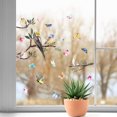 thumbnail image 3 of Pegatinas para ventanas: 1 impresionante patrón de rama de pájaro, pegatinas adhesivas estáticas decorativas para evitar que los pájaros choquen en sus ventanas, 3 of 5