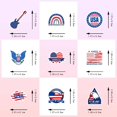 thumbnail image 3 of AYKHKYA 4th of July Sticker, 50 Pcs Patriotic American Independence Day Stickers for Teens Adults, Cars Water Bottles Trucks Laptop Scrapbook Phone Skateboard Bike Luggage Bumper Stickers, 3 of 9