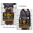 thumbnail image 6 of 16" Laptop Briefcase, Detachable Anti-Slip Shoulder Strap, Multi-Compartment Work Travel Bag Marigolds, 6 of 8