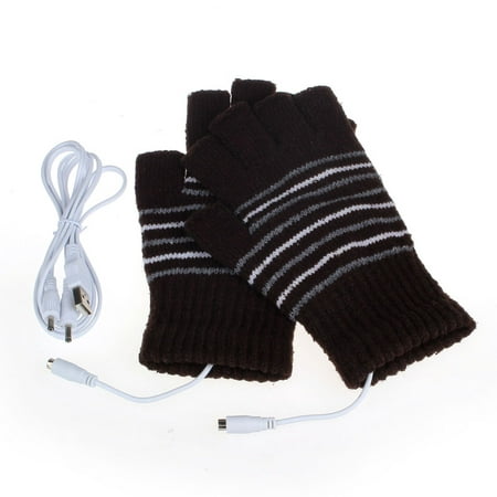 5V USB Powered Heating Heated Winter Hand Warmer Gloves Washable (The Best Heated Gloves)