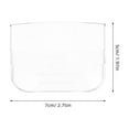 thumbnail image 2 of Raindrops 4Pcs Space Saving Clear Condensation Management Cups for Rice Cooker and Pressure Cooker, 2 of 8