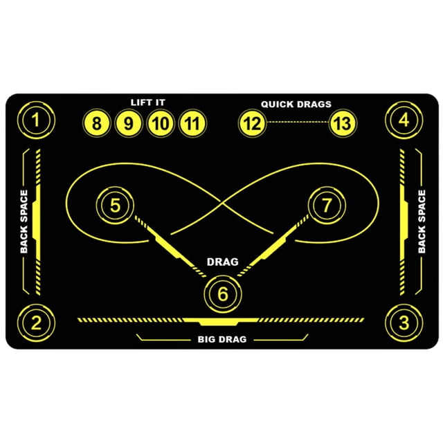 WUSUOWEI 1PC Training Mat,150 X 90CM,Field Equipment,Non Slip and Quiet,Skill Practice with Precise Markings,Diatomaceous Mud Material,RollUp Design,Training Mat for Exercise,Fun Activity
