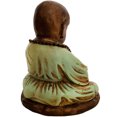 thumbnail image 5 of Stoneage Arts Peaceful Praying Monk Figurine Features Many Symbolic Elements (Green, 7 Inch), 5 of 5