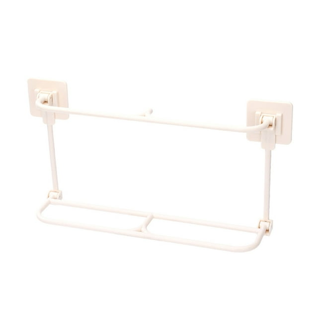 Fiudx Colgador de Pared de Plástico, Organizador de Zapatos, Diseño Compacto, Fácil de Secar y Organizar, Ideal para El Hogar y La Oficina, Material Abs Duradero, Blanco/Beige/Gris, 27,5 X 14 X 6,5 C