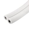 Uxcell 5/16"(8mm) 3/8"(10mm) ID 24mm 26mm OD 2m Long HVAC Split Line Pipe Insulation White