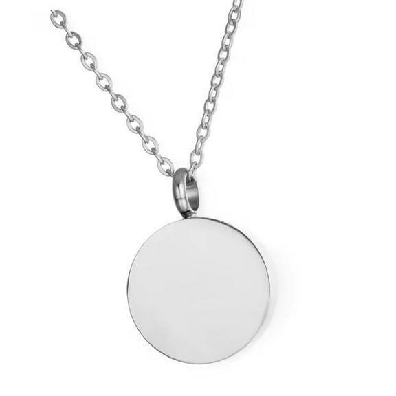 Elegant Pet Memorial Jewelry Urn Pendant Necklace with Easy Open Seal Design