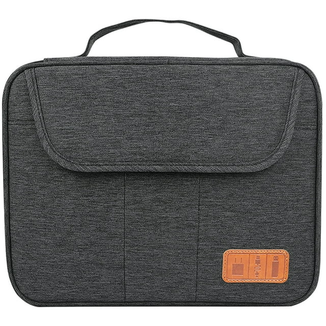 Shisuyan Cord Organizer Case Double Layers Travel Electronic Organizer Bag Cable Case